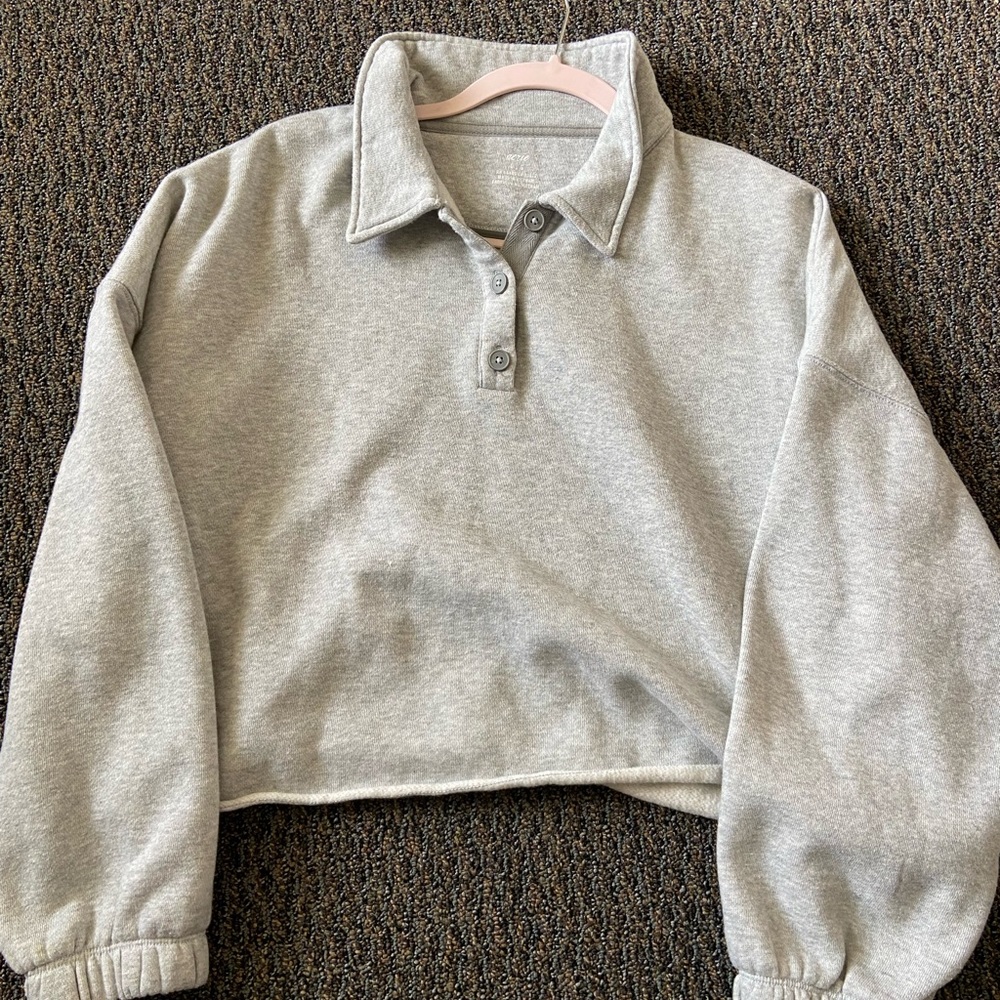 Aerie cropped Pullover